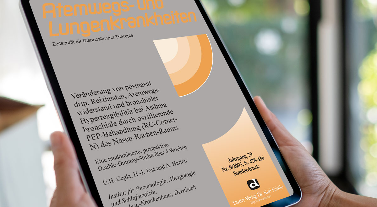 Wissenschaftliche Untersuchung der oszillierenden PEP-Therapie mittels RC‑Cornet‑N bei Atemwegserkrankungen